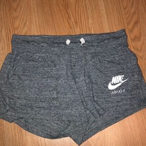 Grey Nike shorts